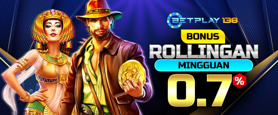 Bonus Rollingan Mingguan 0.7% - BETPLAY138