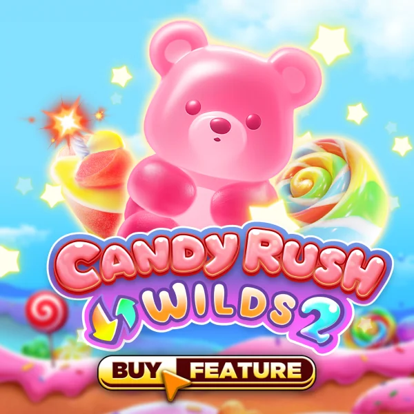 Microgaming : Candy Rush Wilds 2 - BETPLAY138