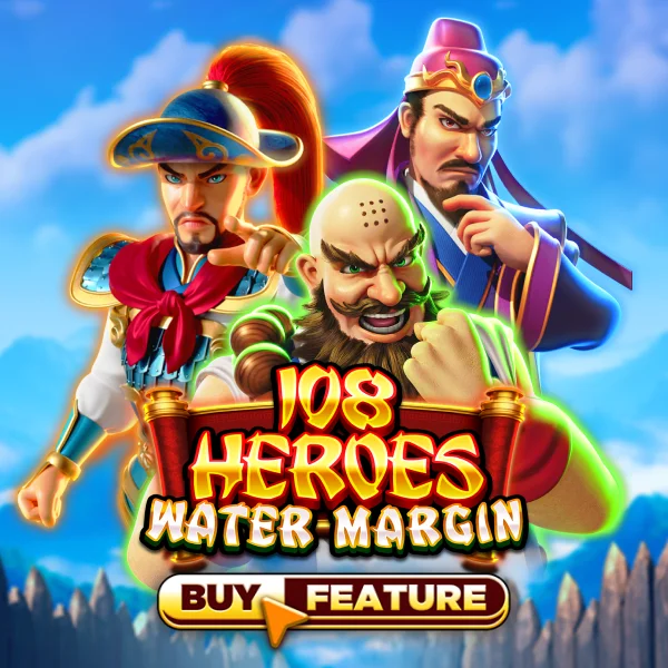 Microgaming : 108 Heroes Water Margin - BETPLAY138