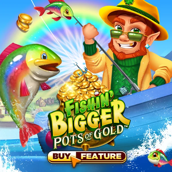 Microgaming : Fishin Bigger Pots of Gold - BETPLAY138